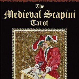 The Medieval Scapini Tarot, sat under the 100% Texas total solar eclipse 4.8.24